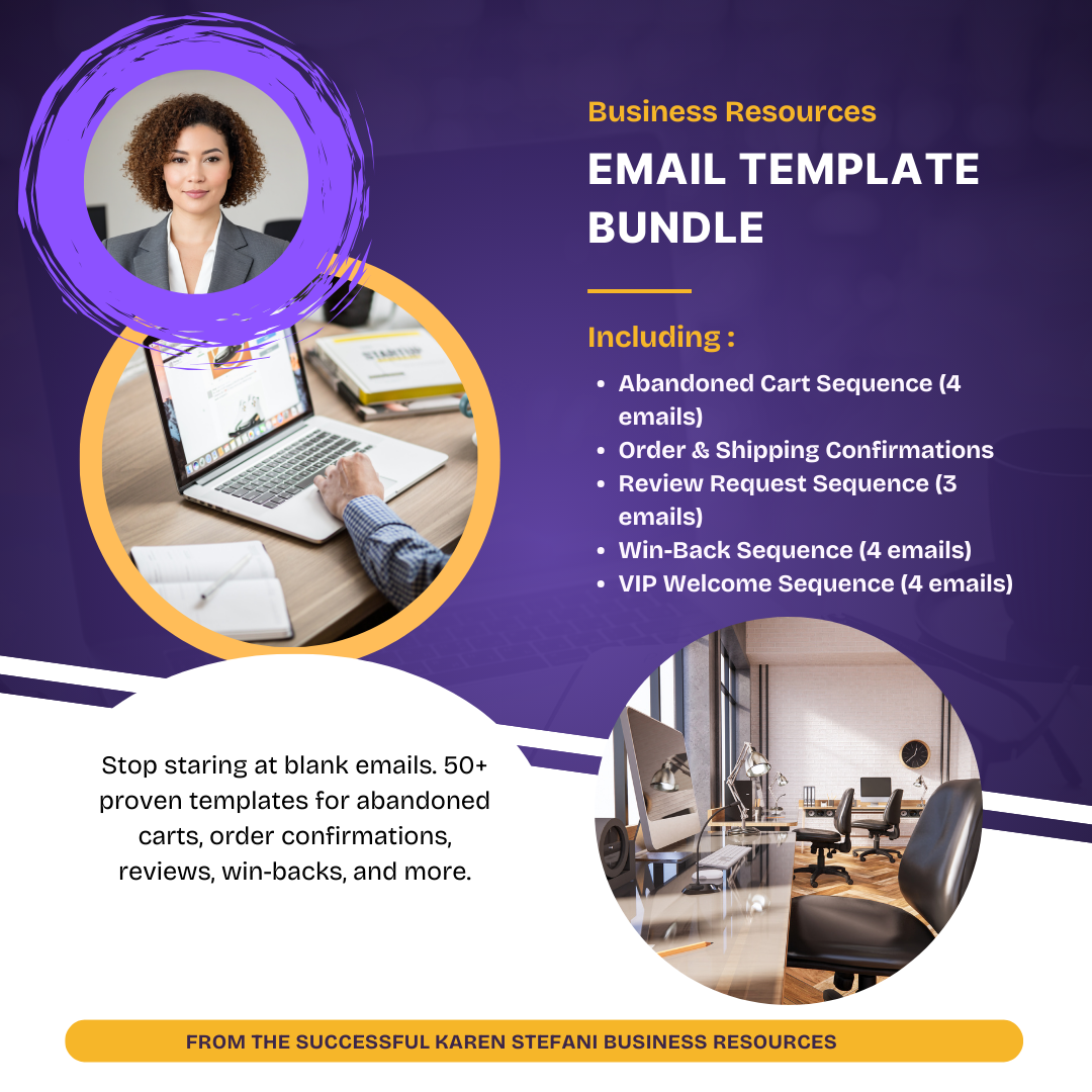 Email Template Bundle for E-commerce - Customer Service Templates
